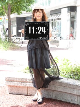 ゆにかさんのコーディネート