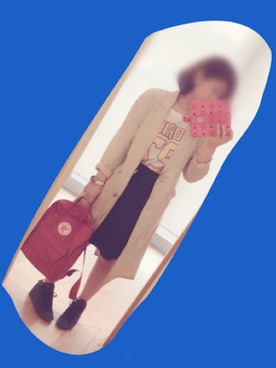 「X-girl（エックスガール）のアイテム」を使った、Yuu.さん（レディース・155cm）の春コーディネート