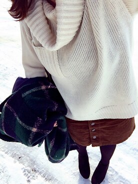 Yuu.さん(レディース・155cm)の冬コーディネート