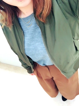 Yuu.さん（レディース・155cm）の冬コーディネート