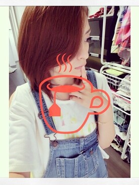 「A&F（エーアンドエフ）のアイテム（オールインワン・サロペット）」を使った、__loveyui__さん（レディース・152cm）の夏コーディネート