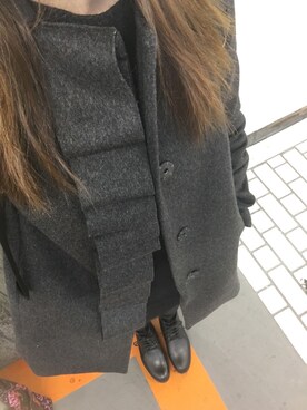 __loveyui__さん（レディース・152cm）の冬コーディネート