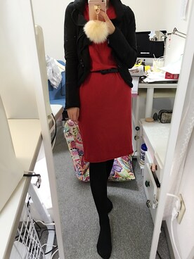 __loveyui__さん（レディース・152cm）の冬コーディネート
