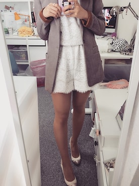 __loveyui__さん（レディース・152cm）の春コーディネート