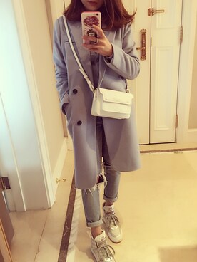 __loveyui__さん（レディース・152cm）の春コーディネート