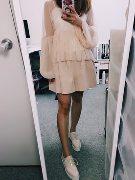 __loveyui__さん（レディース・152cm）の春コーディネート