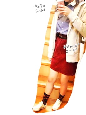 Sakyさん（レディース・151cm）の秋コーディネート