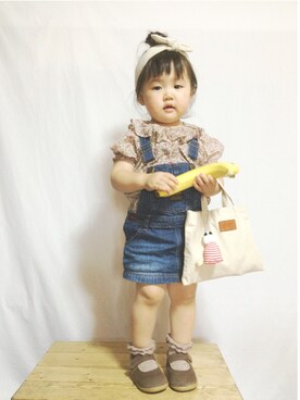 sah＊ : ）さん（キッズ・90cm）の夏コーディネート