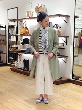 「ハンサムコーデ」｜「アイテム（ジャケット/アウター）」を使った、畠山さん（レディース・163cm）の冬コーディネート