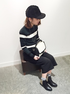 「靴下屋」｜OrientalTraffic 天王寺店さん（レディース・160cm）の秋コーディネート