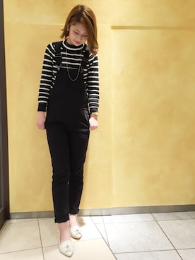 「タッセルシューズ」｜OrientalTraffic 天王寺店さん（レディース・160cm）の冬コーディネート