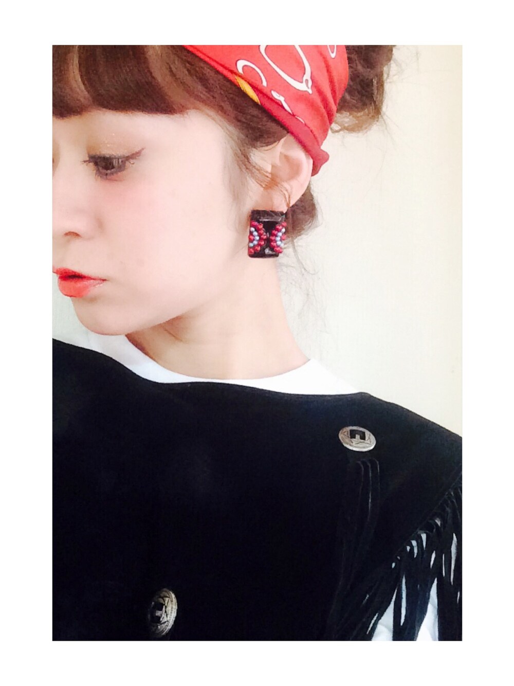 「cheek、ハンドメイド、ﾊﾝﾄﾞﾒｲﾄﾞｱｸｾｻﾘｰ、ピアス、イヤリング、ボヘミアン」｜「Cheekのハンドメイドアクセサリー
cheek_party新作です♡



ボヘミアンピアス…3200yen.（ピアス（両耳用）、ブラック系）」を使った、AI HARADAさん（レディース・164cm）の春コーディネートの1枚目の写真