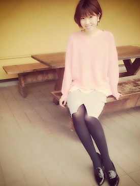 「DECEIVE..（ディセイブ）のアイテム」を使った、yukaさん（レディース・162cm）の冬コーディネート