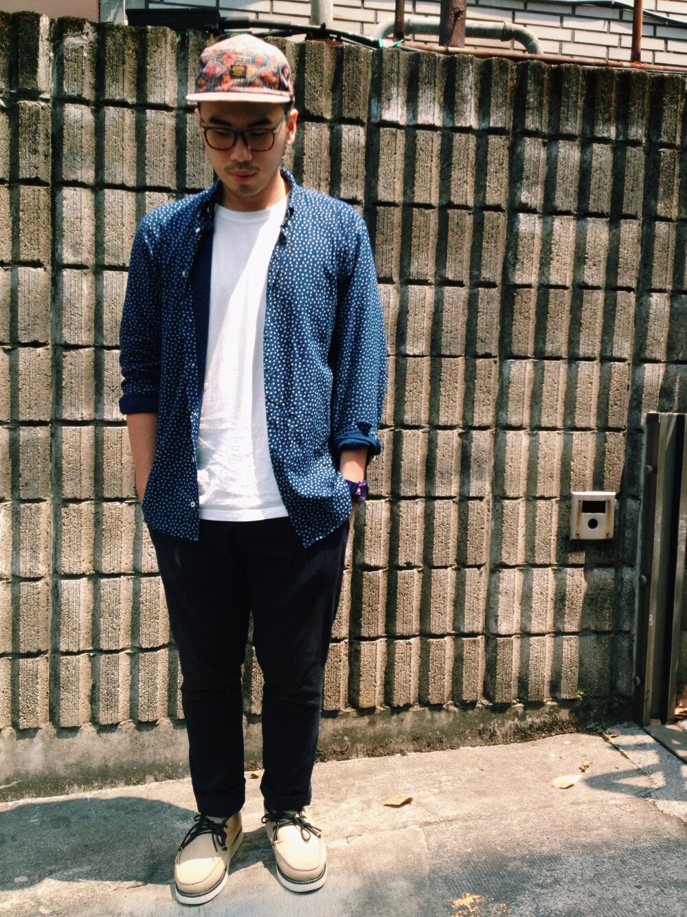 「CAP、TOMMY、TOMMY HILFIGER、10deep、ZARA、TAIPEI」｜「10Deepのアイテム（キャップ、その他）」を使った、Tofuさん（メンズ・175cm）の夏コーディネートの1枚目の写真