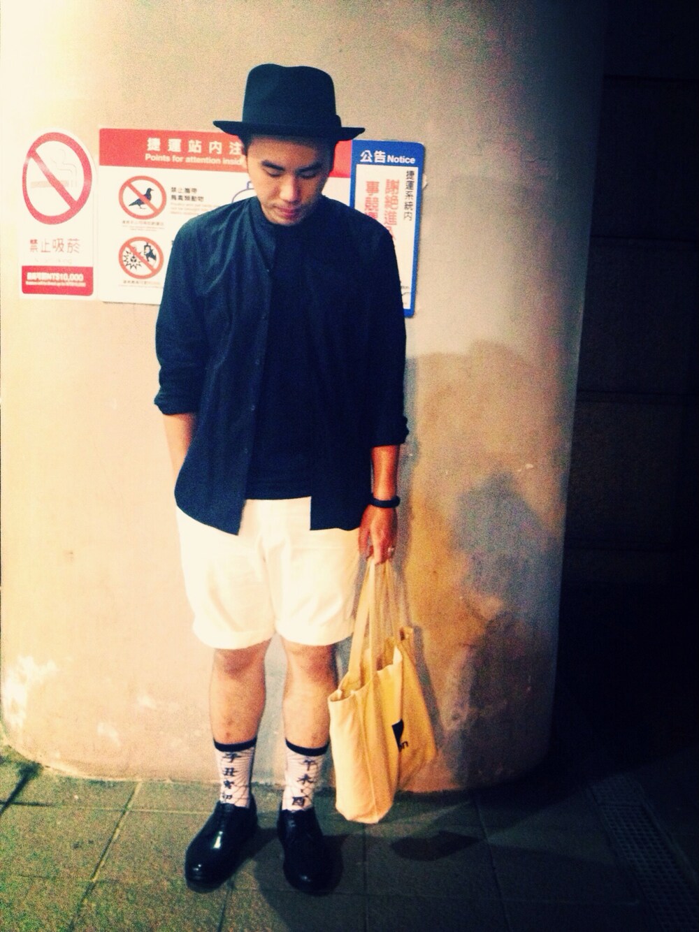 「CAP、hat、NewYorkHat、united arrows、sixcircle、UNIQLO、ZARA、NIKE、nikefuelband」｜「UNITED ARROWSのUAD CALF WING TIP（ドレスシューズ、ブラック系）」を使った、Tofuさん（メンズ・175cm）の秋コーディネートの1枚目の写真
