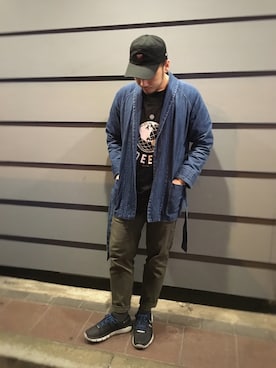 「アイテム（その他アウター）」を使った、Tofuさん（メンズ・176cm・20代）の秋コーディネート