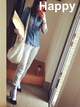 「スエット」｜kinさん（レディース・158cm）の春コーディネート