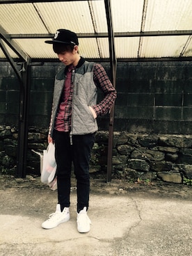 佐藤 芳樹さん（メンズ・162cm）の冬コーディネート