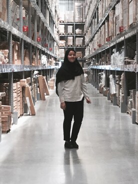 「SODAのアイテム」を使った、fszabdnさん（レディース・169cm）の冬コーディネート