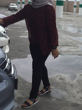 「SODAのアイテム」を使った、fszabdnさん（レディース・169cm）の冬コーディネート