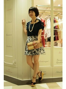 Yuさん（レディース・155cm）の夏コーディネート