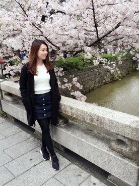 Emilymomoさん（レディース・164cm）の春コーディネート