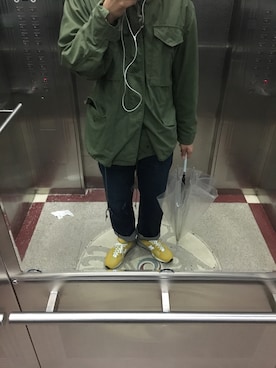 「993」｜「アイテム（ジャケット/アウター）」を使った、kounichiさん（メンズ・182cm）の冬コーディネート