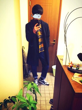 おかPさん（メンズ・175cm）の冬コーディネート