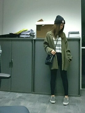 「jack wills」｜GGGさん（レディース・157cm）の冬コーディネート
