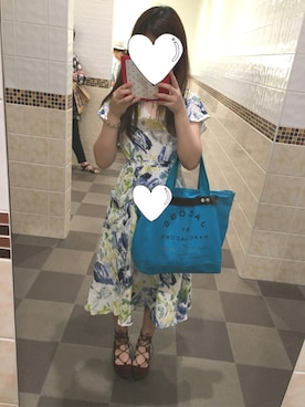 「ドラフトDAZ」｜まりさん（レディース・154cm）の夏コーディネート