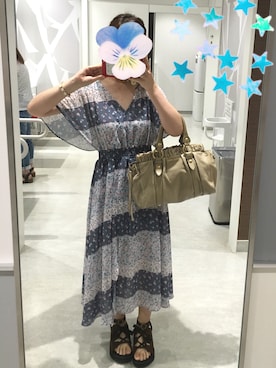 「ドラフトDAZ」｜まりさん（レディース・154cm）の夏コーディネート
