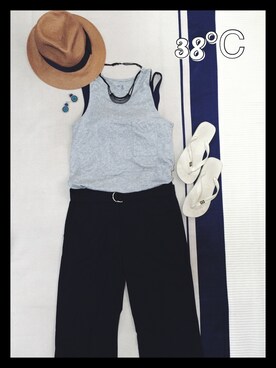 sugar さん（レディース・162cm）の夏コーディネート