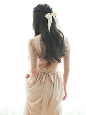 「アイテム（ウィッグ）」を使った、LINEASTORIAさん（レディース・160cm）の秋コーディネート