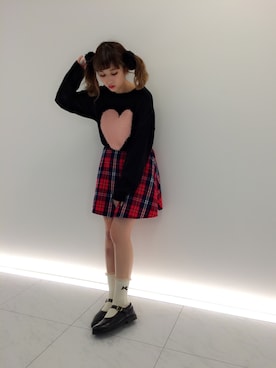 松本鈴香さん（レディース・153cm）の秋コーディネート