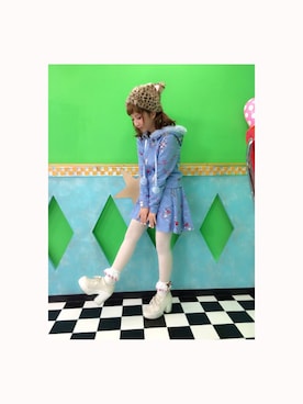 松本鈴香さん（レディース・153cm）の冬コーディネート