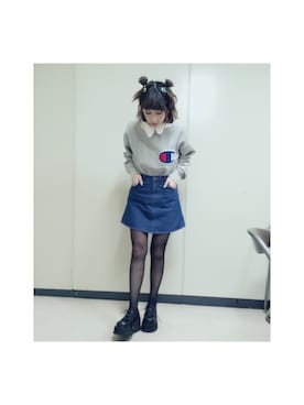 松本鈴香さん（レディース・153cm）の春コーディネート