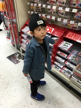 caaaanaさん（キッズ・90cm）の冬コーディネート