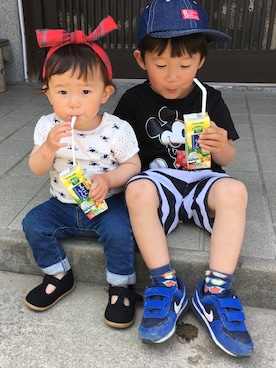 caaaanaさん（キッズ・100cm）の春コーディネート