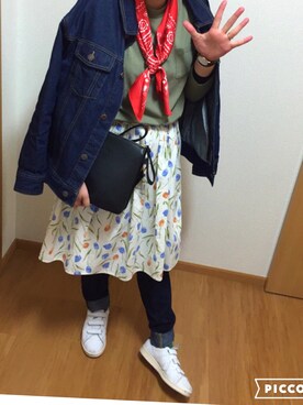 Yukaさん（レディース・158cm）の春コーディネート