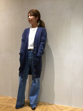 「d'un a dix（アナディス）のアイテム」を使った、enchainement/mignonさん（レディース・153cm）の冬コーディネート