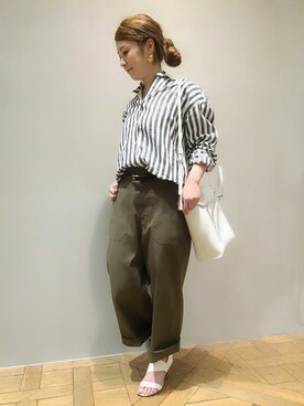 「d'un a dix（アナディス）のアイテム」を使った、enchainement/mignonさん（レディース・153cm）の冬コーディネート