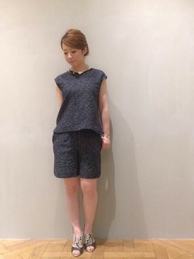 「mignon（ミニョン）のアイテム」を使った、enchainement/mignonさん（レディース・153cm）の春コーディネート