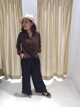「Bou Jeloud」｜「アイテム（帽子）」を使った、boujeloud小郡店さん（レディース・156cm）の夏コーディネート