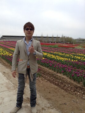 ナカヤマ タクヤさん（メンズ・168cm）の春コーディネート