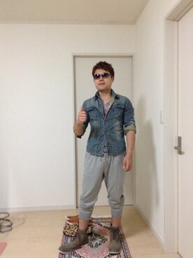 ナカヤマ タクヤさん（メンズ・168cm）の夏コーディネート