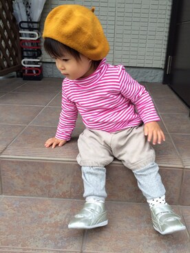 zuiさん(キッズ・90cm)の秋コーディネート