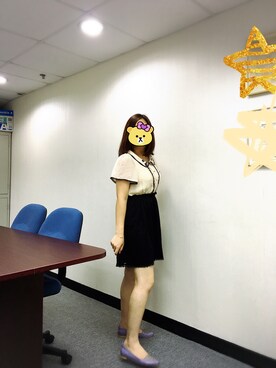 「Mimosa（ミモザ）のアイテム」を使った、Kristy Ng さん（レディース・157cm）の夏コーディネート