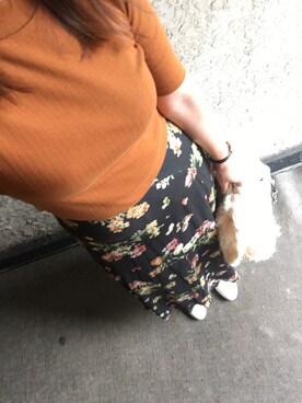 「Marblee（マー ブリー）のアイテム」を使った、saochi♡さん（レディース・160cm）の秋コーディネート