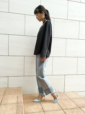 「Banner Barrett（バナーバレット）のアイテム」を使った、yngさん（レディース・160cm）の夏コーディネート