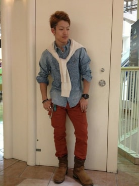 SHOさん（メンズ・168cm）の秋コーディネート